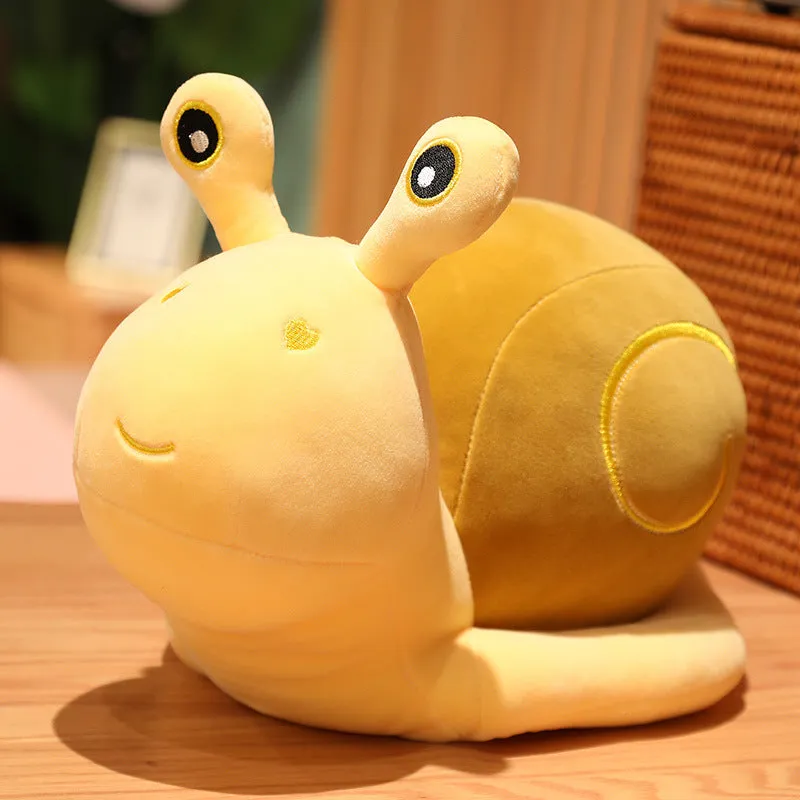 Kawaii Stuffed Snail Plush