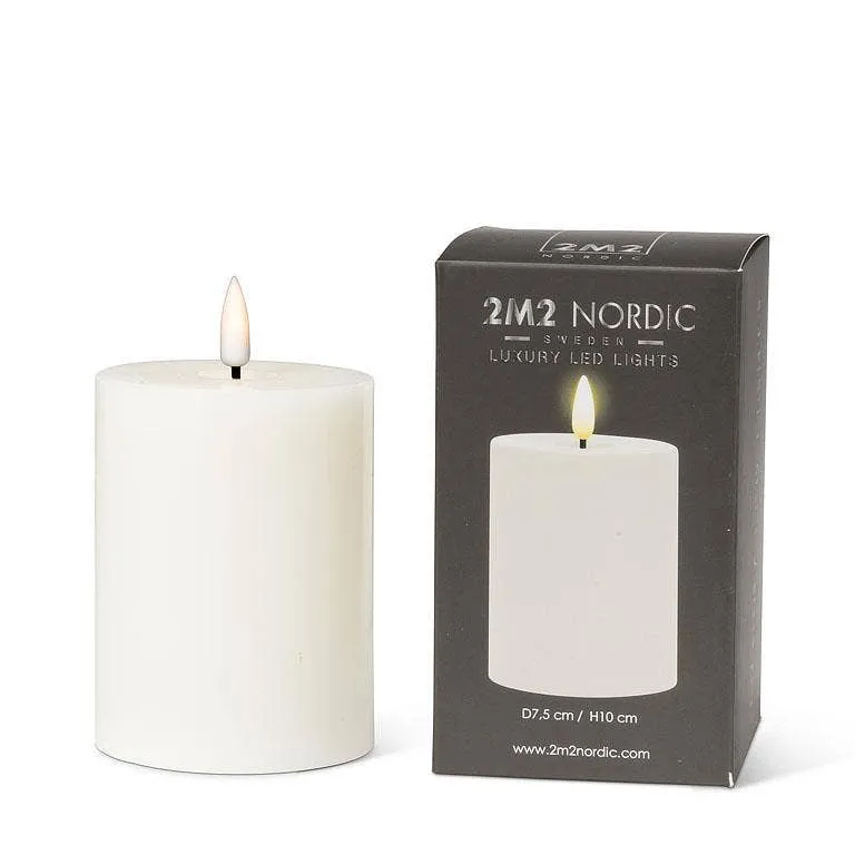 LED Pillar Candle 3x4"
