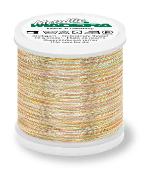 Madeira Brilliant Metallic 40 | Machine Embroidery Thread | 220 Yards | 9842-A1 | Astro 1
