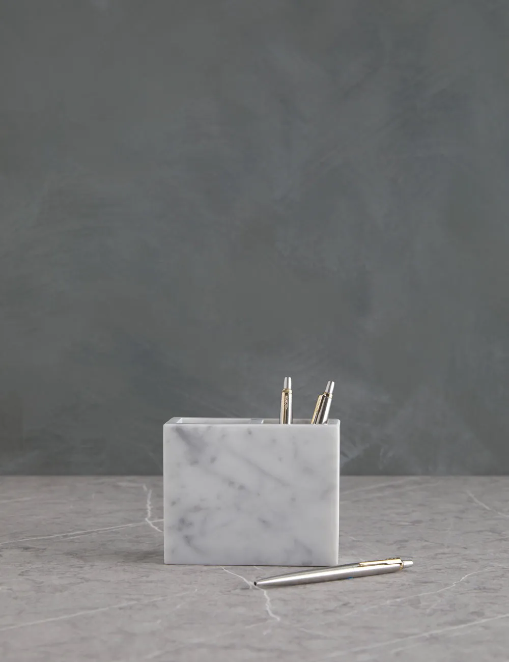 Marmol Marble Bath Accessories by Kassatex