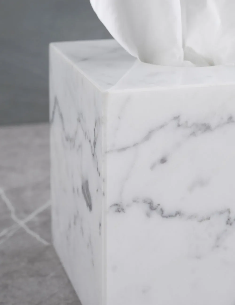 Marmol Marble Bath Accessories by Kassatex