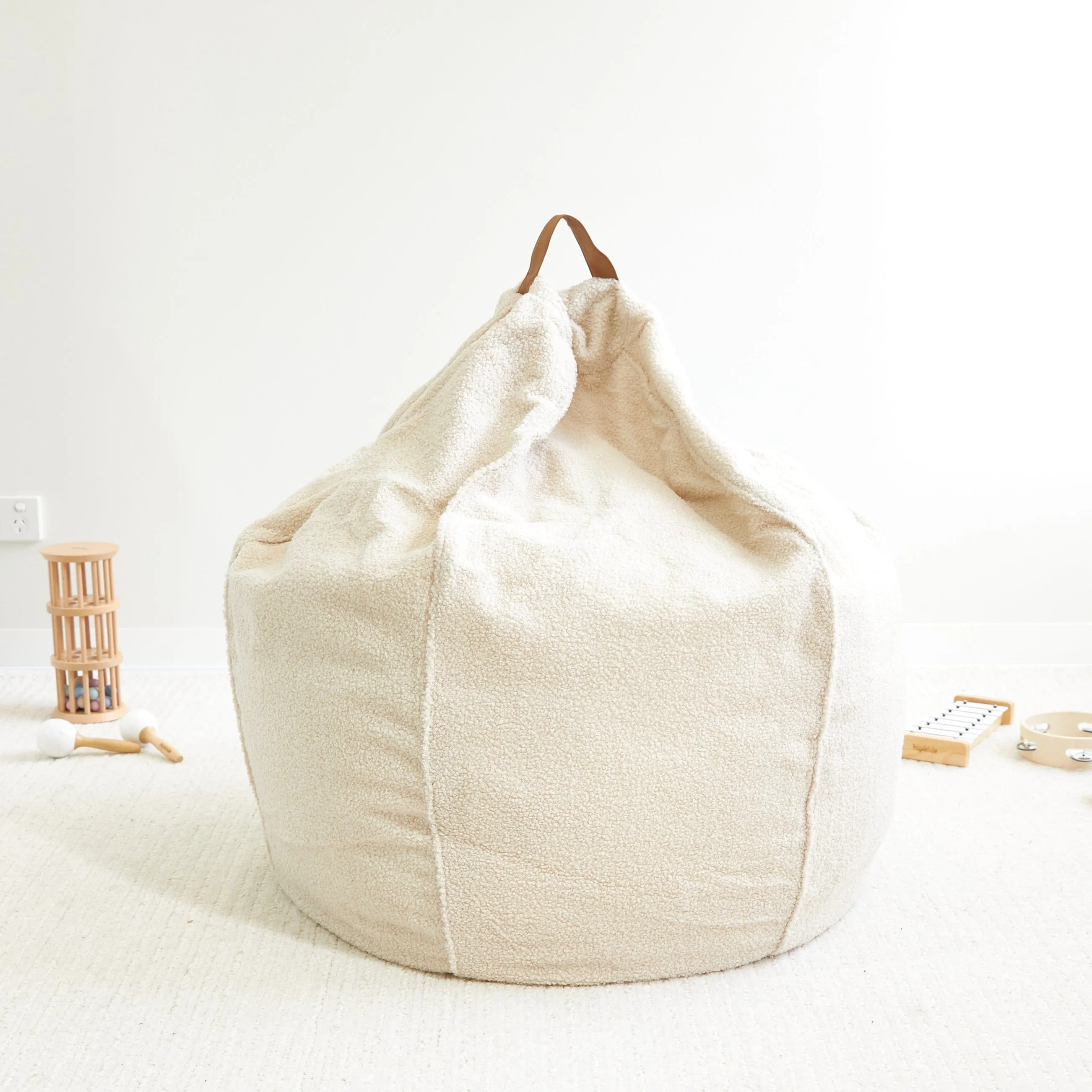 MILA Teddy Boucle Beanbag