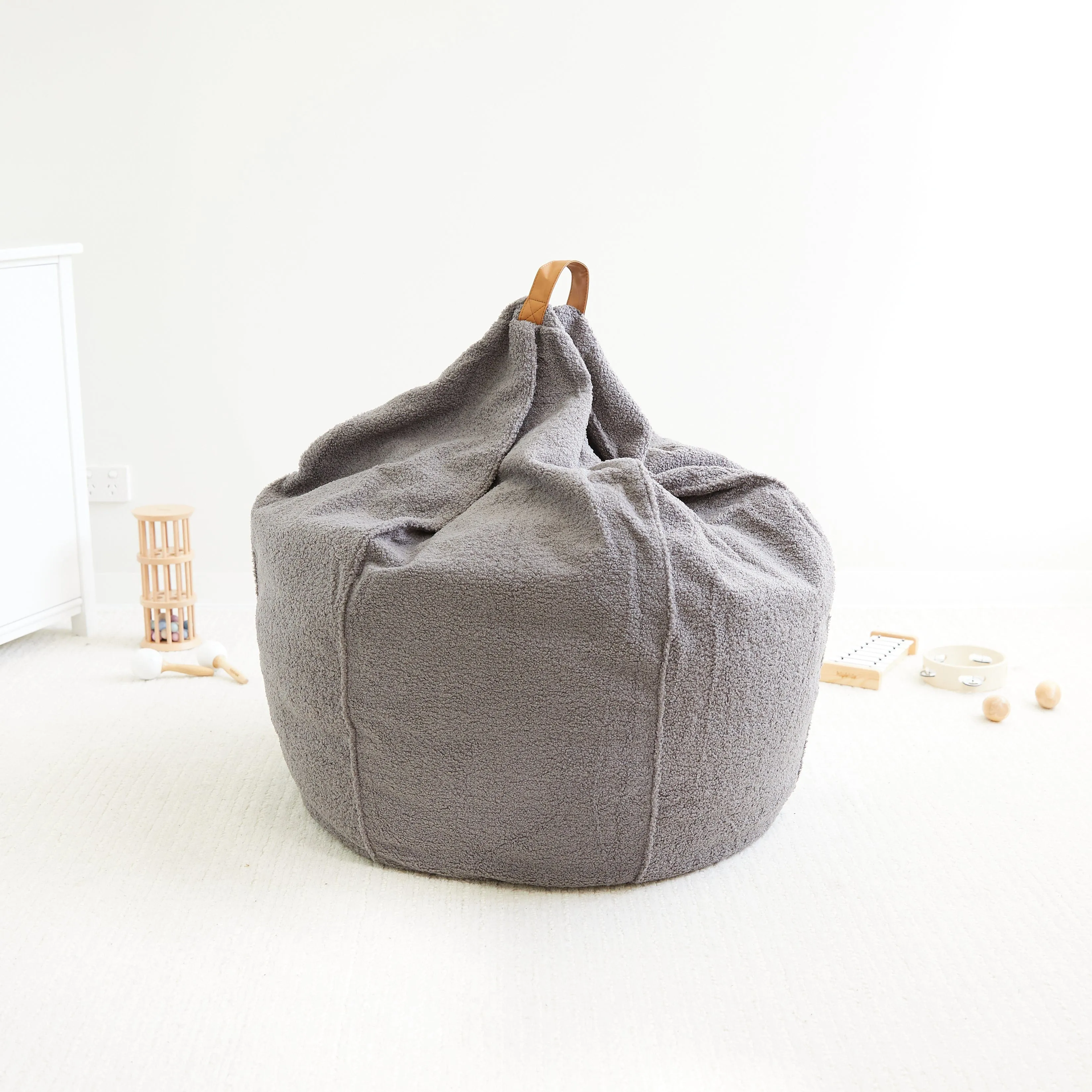 MILA Teddy Boucle Beanbag