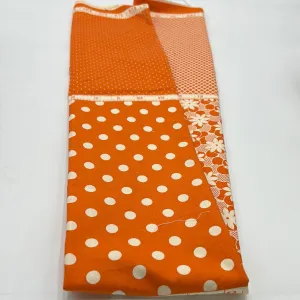 Moda Quilting Cotton, Orange & Cream (WQC1803)