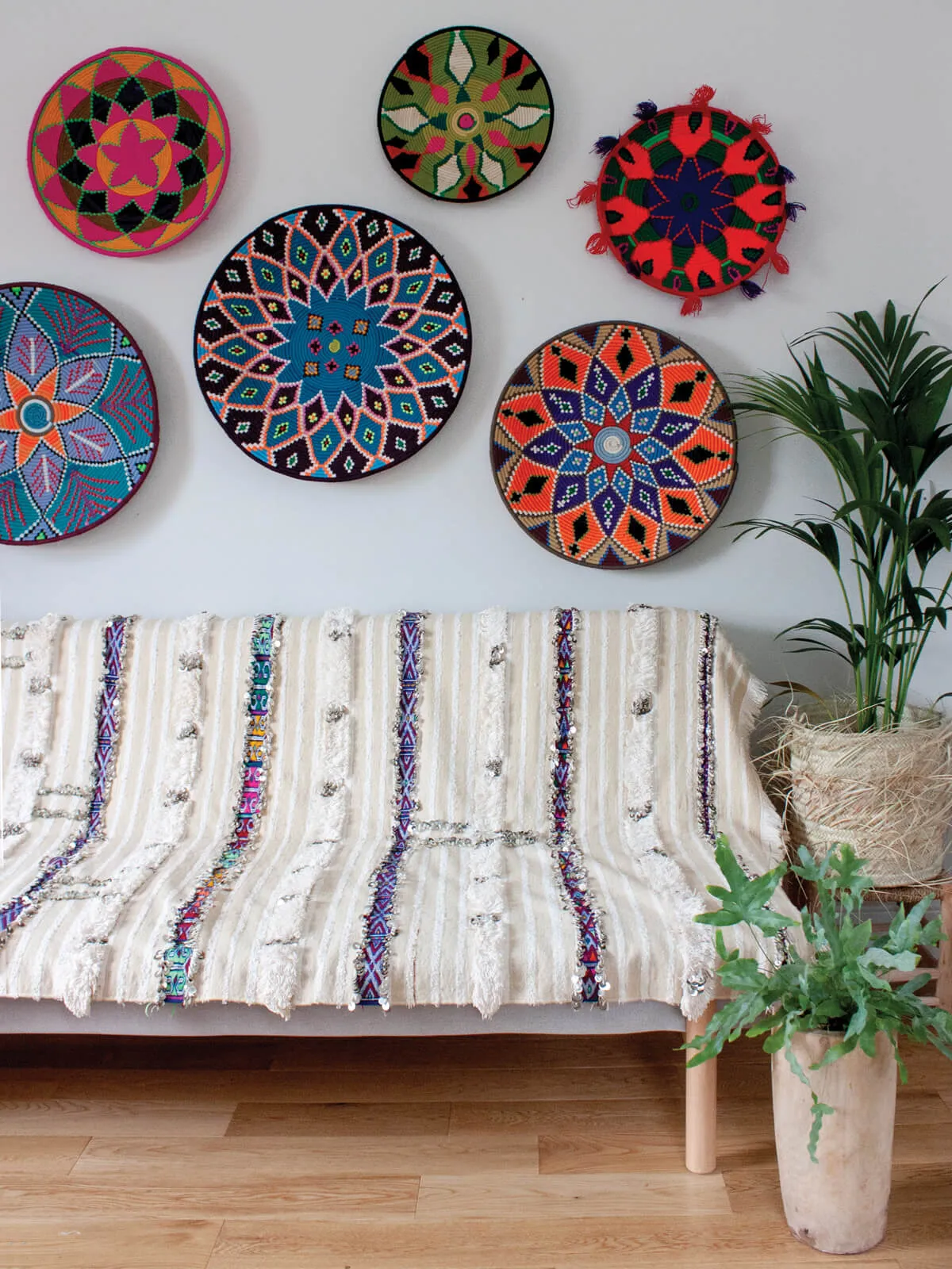 Moroccan Wool Plate, No.154