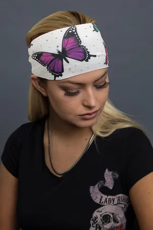 Multi Color Monarch w/Gems EZ Bandz