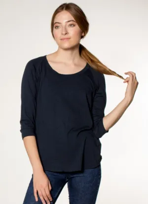Organic Cotton Mid-Sleeve Tee