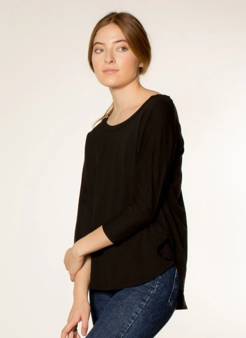 Organic Cotton Mid-Sleeve Tee