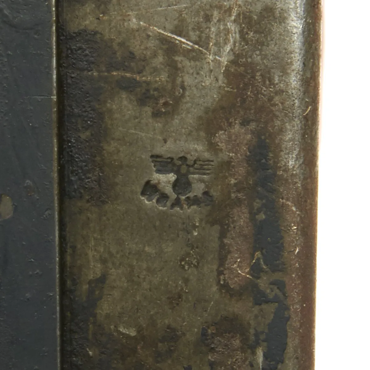 Original German WWII Flak 38 Anti-Aircraft Gun 20 mm Magazine with Case and Inter Rounds - Flakvierling 38