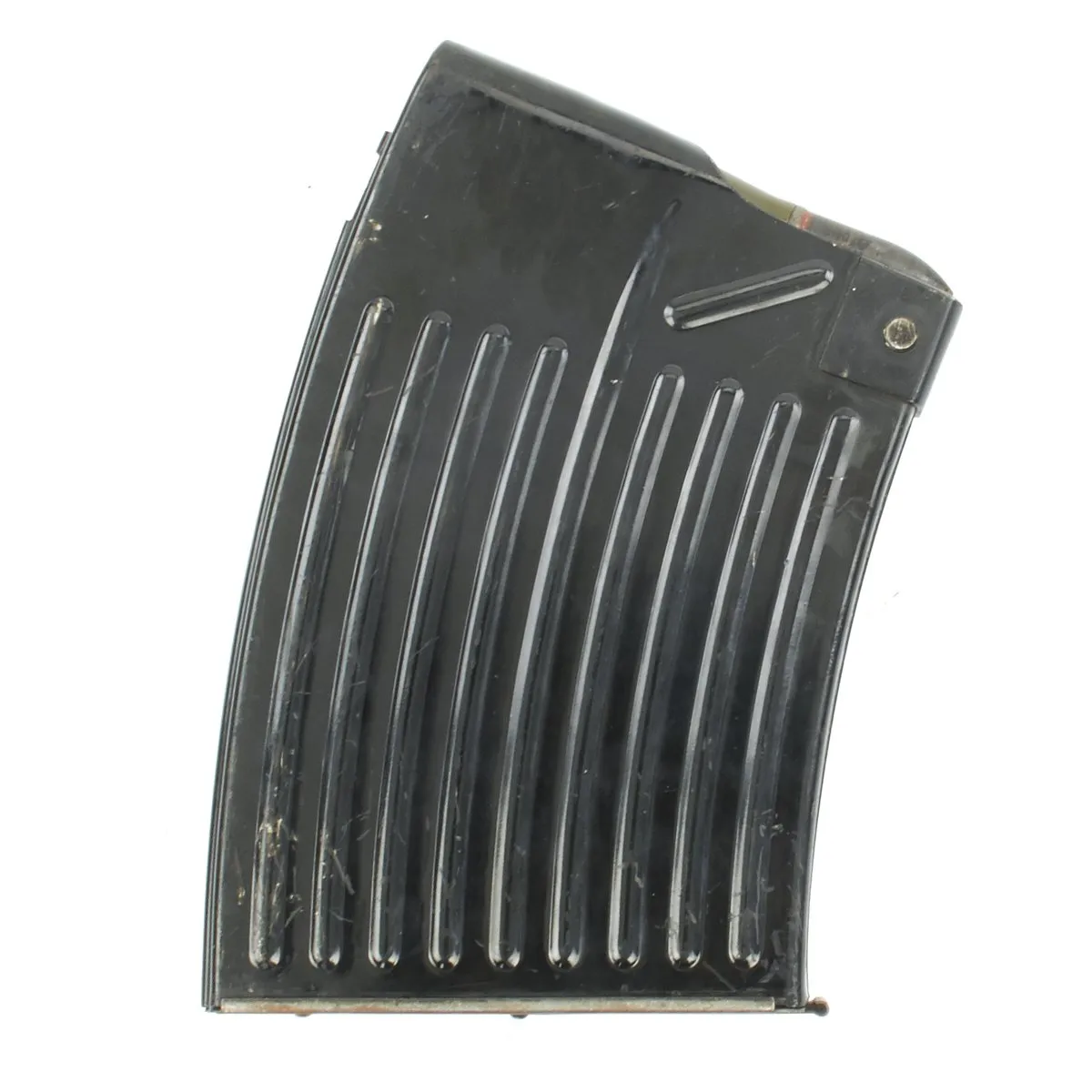 Original German WWII Flak 38 Anti-Aircraft Gun 20 mm Magazine with Case and Inter Rounds - Flakvierling 38