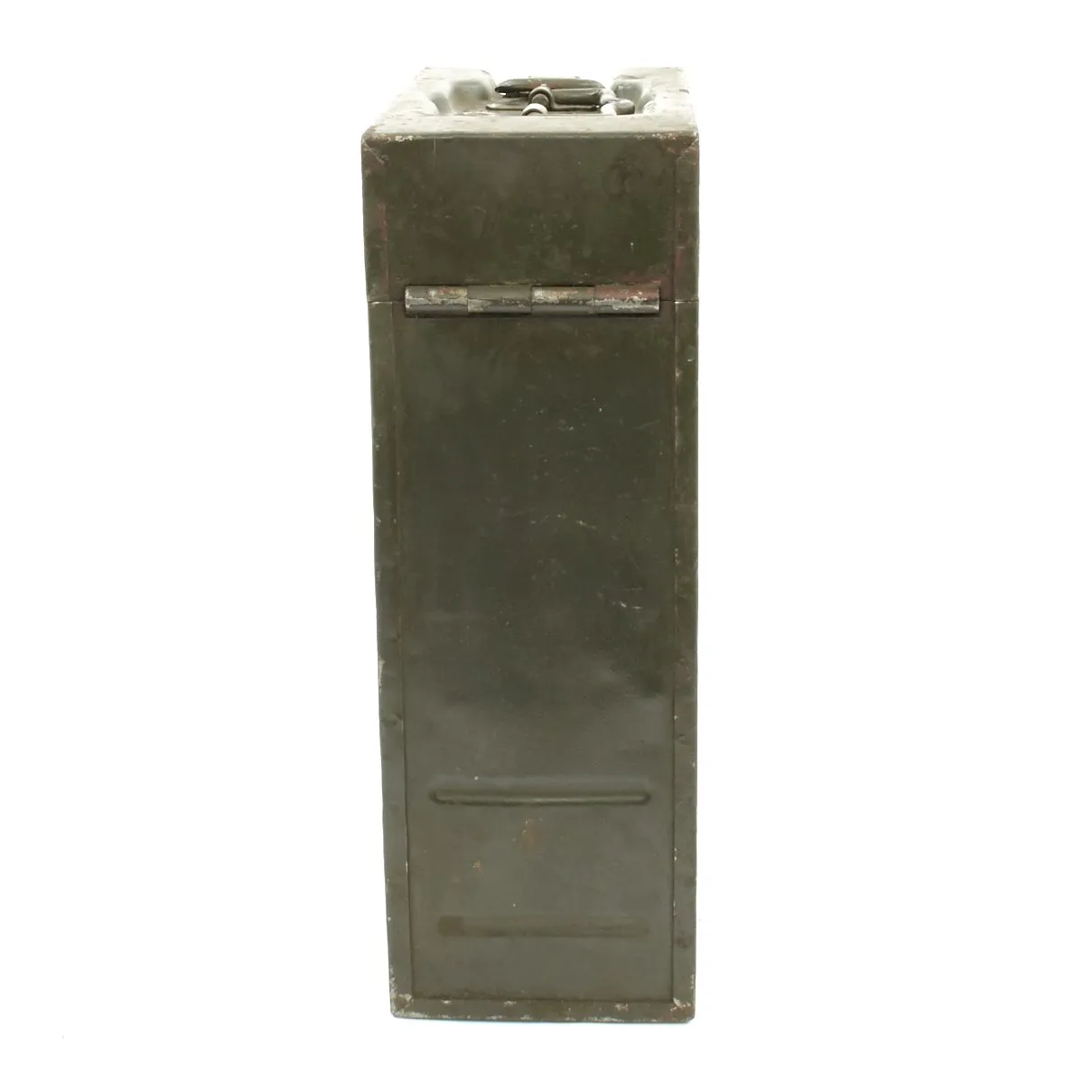 Original German WWII Flak 38 Anti-Aircraft Gun 20 mm Magazine with Case and Inter Rounds - Flakvierling 38