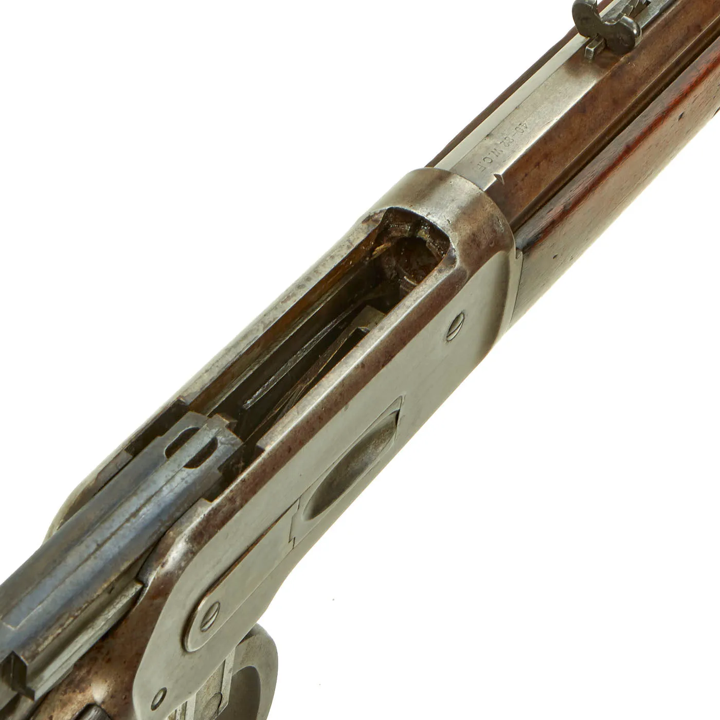 Original U.S. Winchester Model 1886 .40-82 Rifle with 26" Octagonal Barrel made in 1891 - Serial 59448