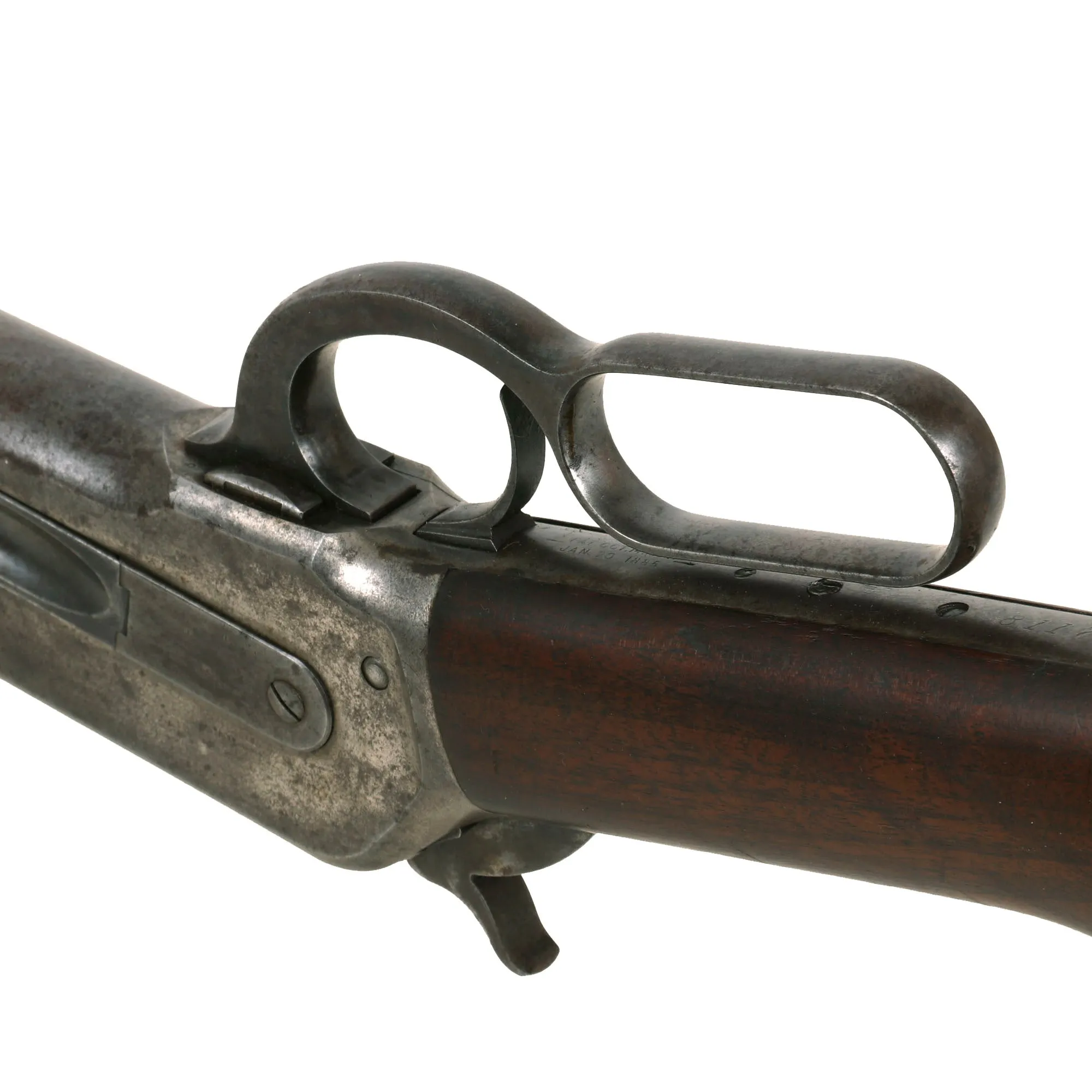Original U.S. Winchester Model 1886 .40-82 Rifle with 26" Octagonal Barrel made in 1893 - Serial 81172