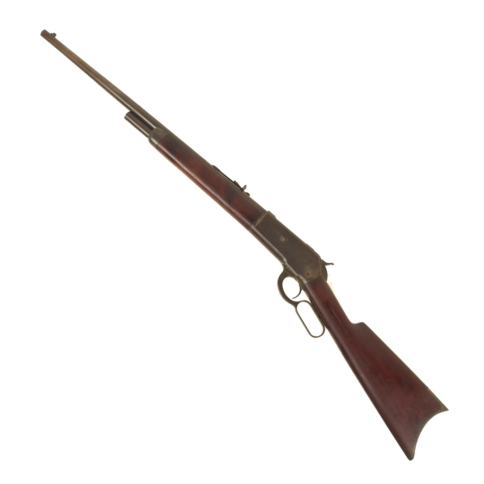 Original U.S. Winchester Model 1886 .45-70 Sporting Rifle with 24" Barrel & Half Magazine made in 1894 - Serial 89916
