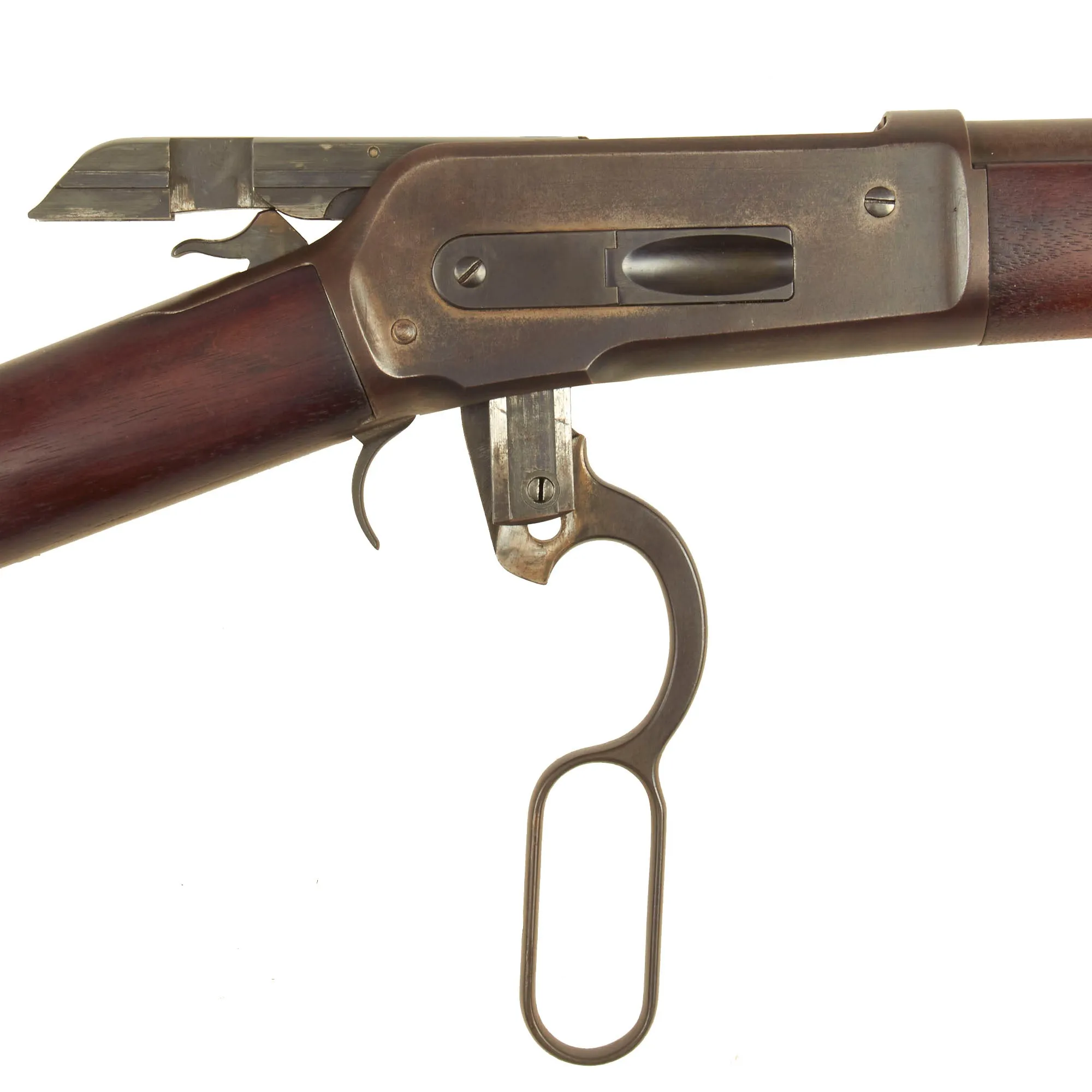 Original U.S. Winchester Model 1886 .45-70 Sporting Rifle with 24" Barrel & Half Magazine made in 1894 - Serial 89916
