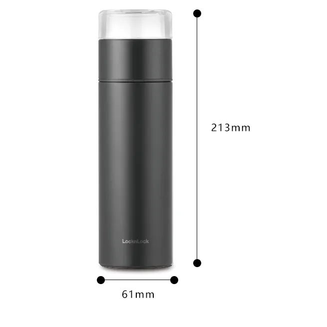Portable Tea Separation Thermos Cup - Stylish Stainless Steel Water Cup