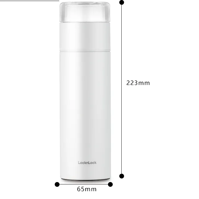 Portable Tea Separation Thermos Cup - Stylish Stainless Steel Water Cup
