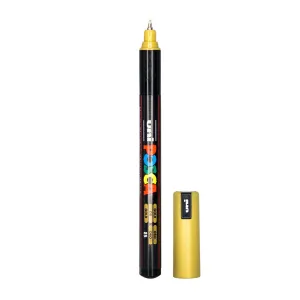 POSCA Ultra-Fine Tip Paint Marker Pen PC-1MR - Metallic Gold