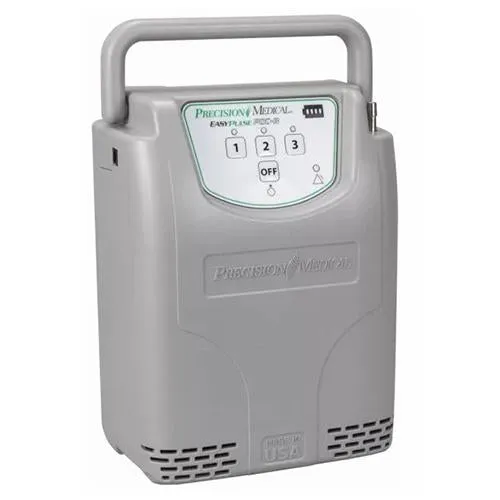 Precision Medical 3L EasyPulse Portable Oxygen Concentrator with Carry Bag - Certified Pre Owned