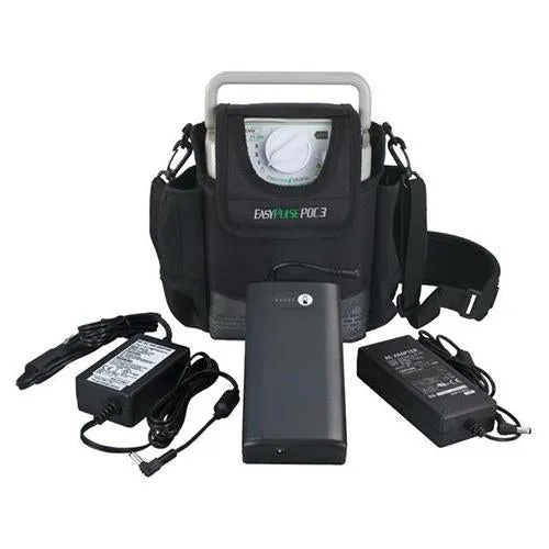 Precision Medical 3L EasyPulse Portable Oxygen Concentrator with Carry Bag - Certified Pre Owned