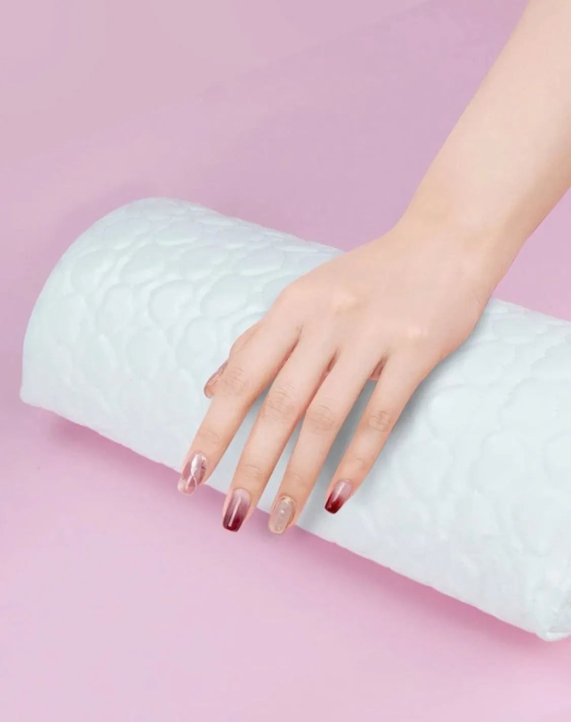 Printed Nail Art Hand Pillow