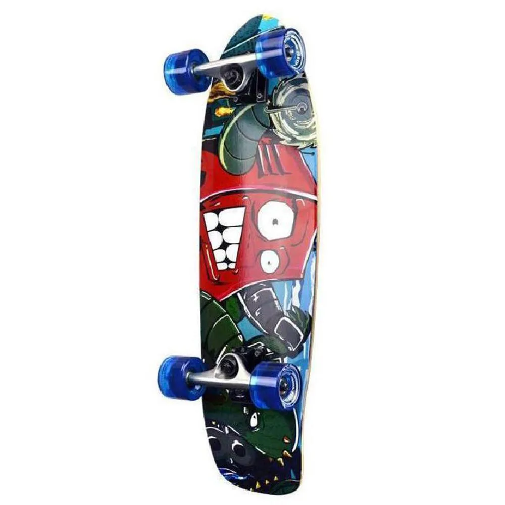 Punked Robot Mini Cruiser 27 inch longboard