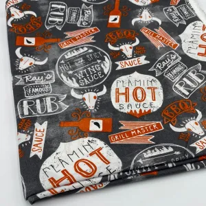 Quilting Cotton, Hot Sauce (WQC1476)