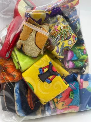 Quilting Cotton Scrap Bag, Mixed I Spy #4 (WQC1935)