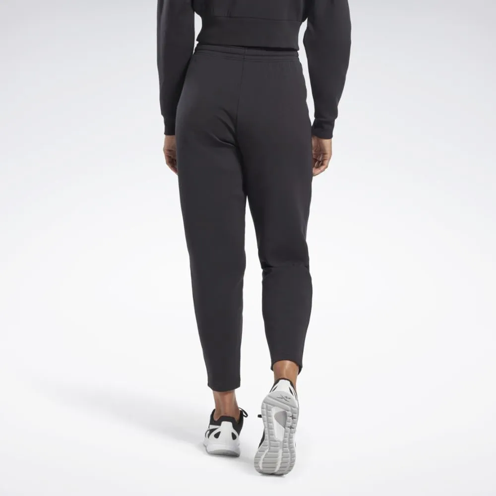 Reebok Apparel Women DreamBlend Cotton Knit Pants BLACK