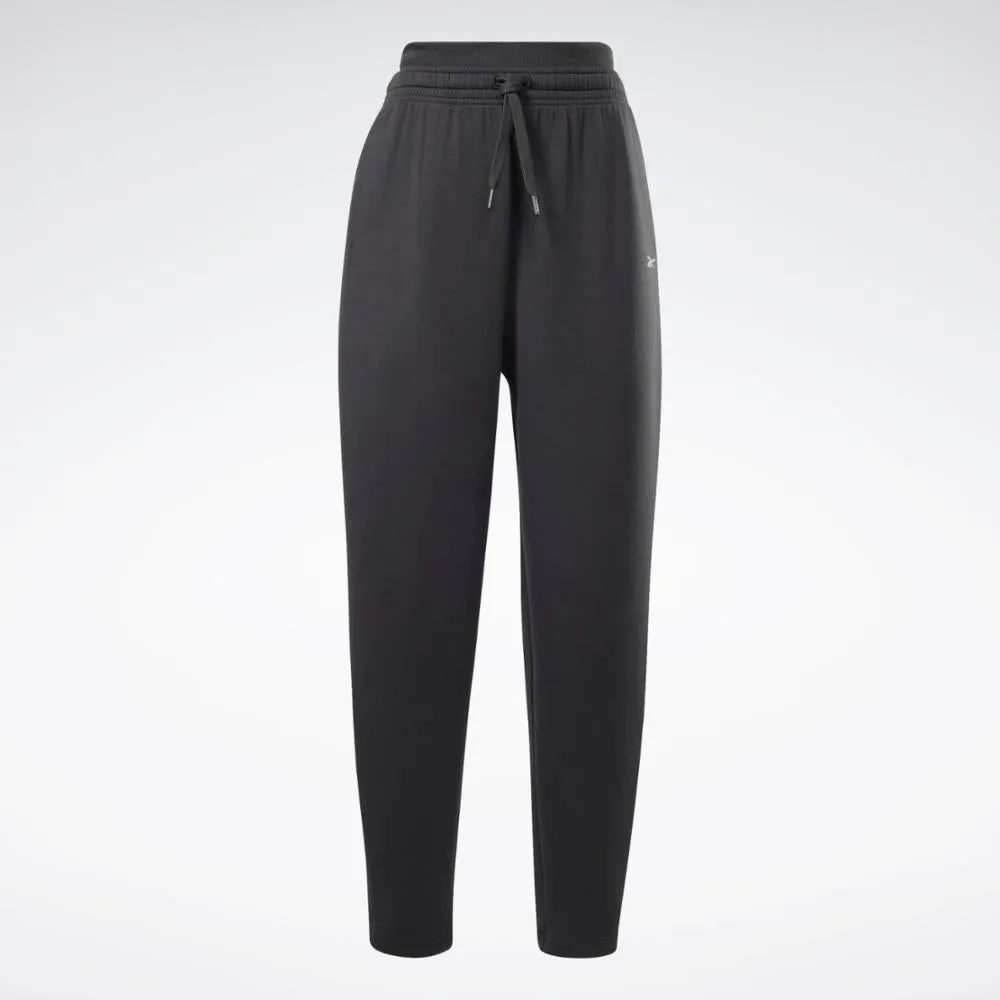 Reebok Apparel Women DreamBlend Cotton Knit Pants BLACK