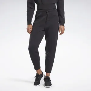 Reebok Apparel Women DreamBlend Cotton Knit Pants BLACK
