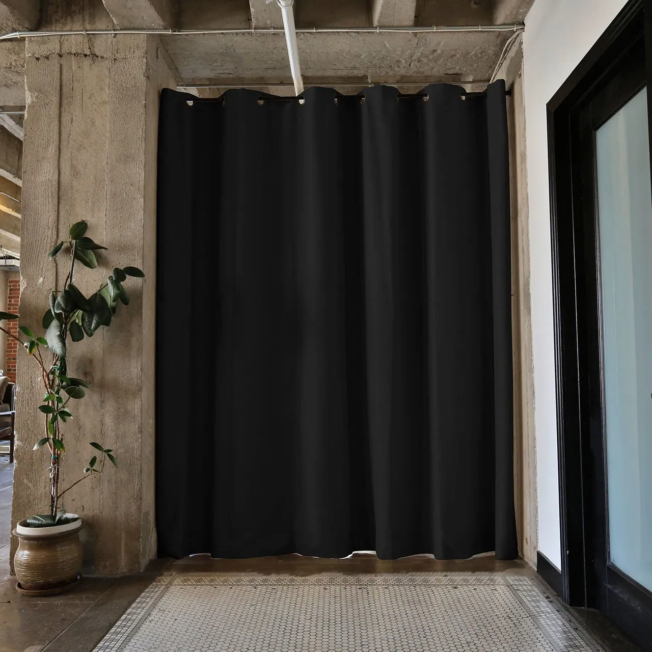 Room/Dividers/Now Tension Rod Room Divider Kit - Rolling Clouds