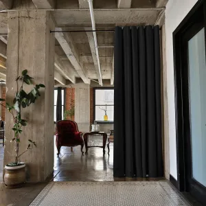 Room/Dividers/Now Tension Rod Room Divider Kit - Rolling Clouds