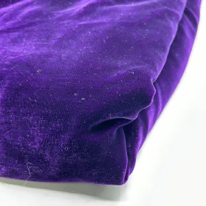 Silk Blend Velvet, Deep Purple (WCV0261)
