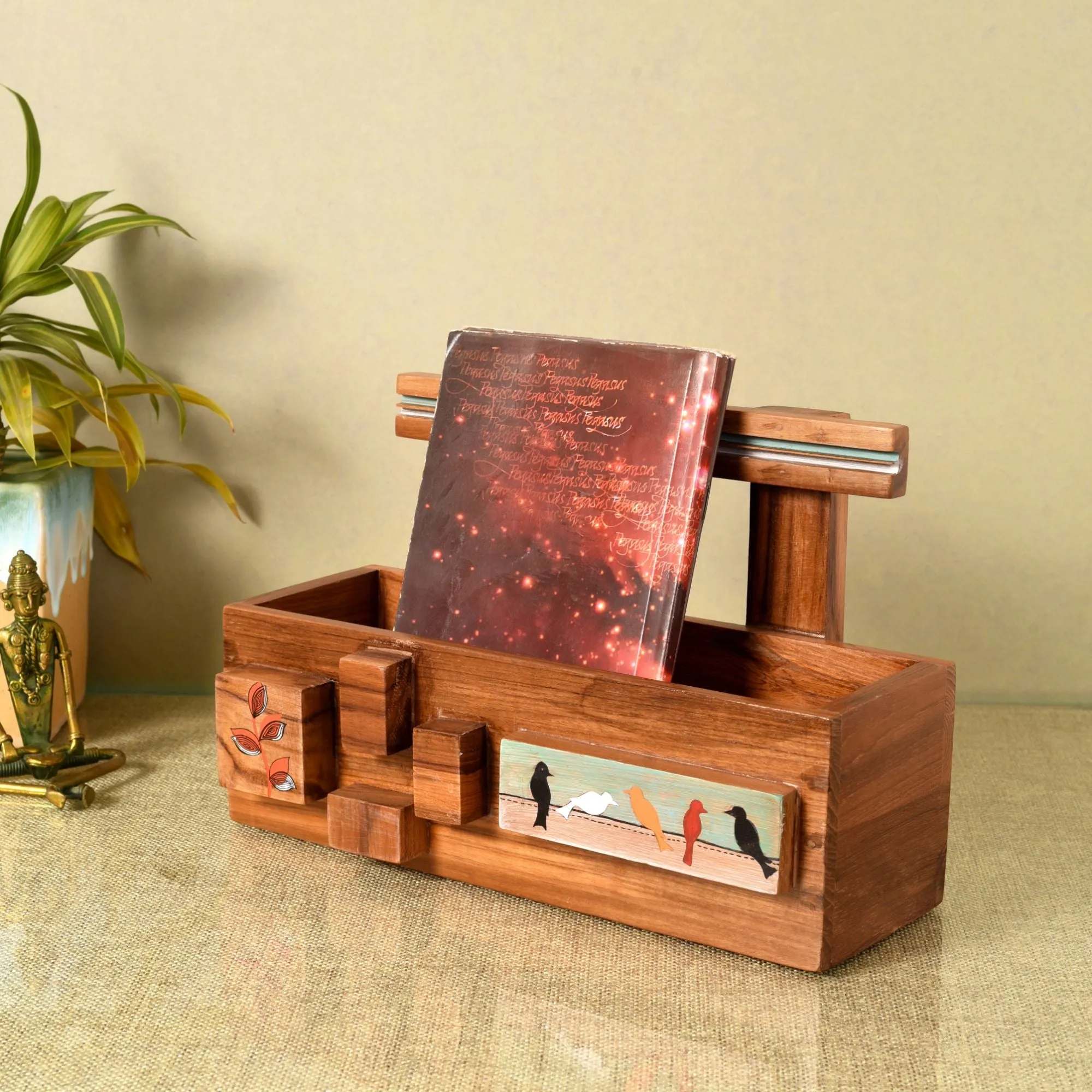 Sitting Birds Magazine Racks (12x5.5x7.5