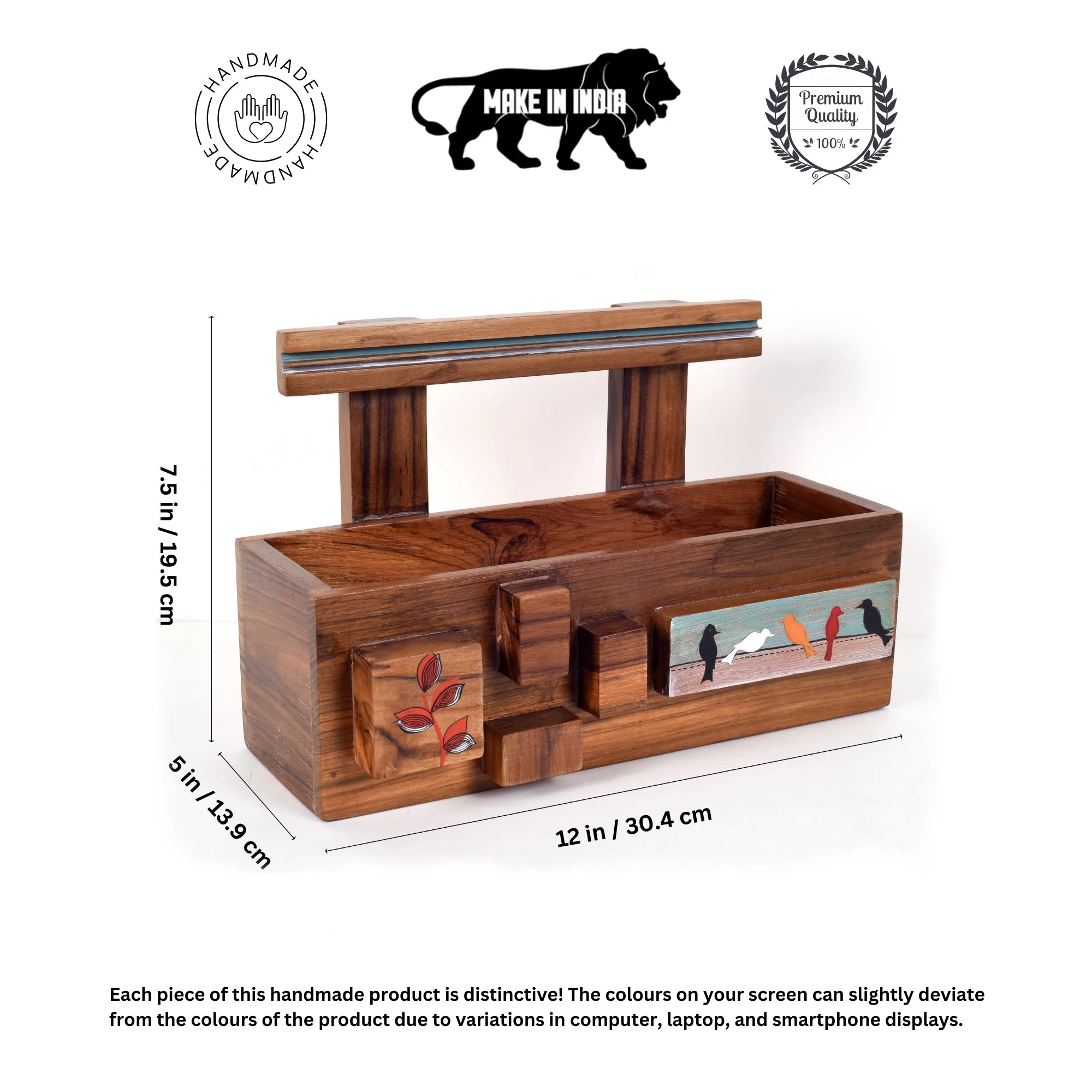 Sitting Birds Magazine Racks (12x5.5x7.5