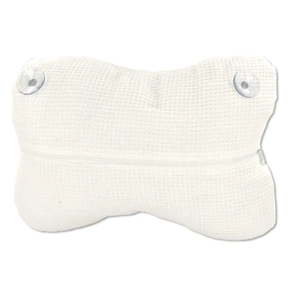 Soft Cloth Bath Pillow with Suction Cups
