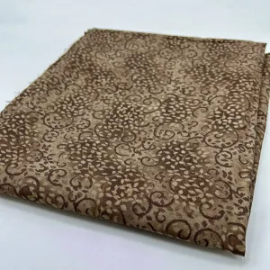 South Seas Quilting Cotton, Brown (WQC1962)