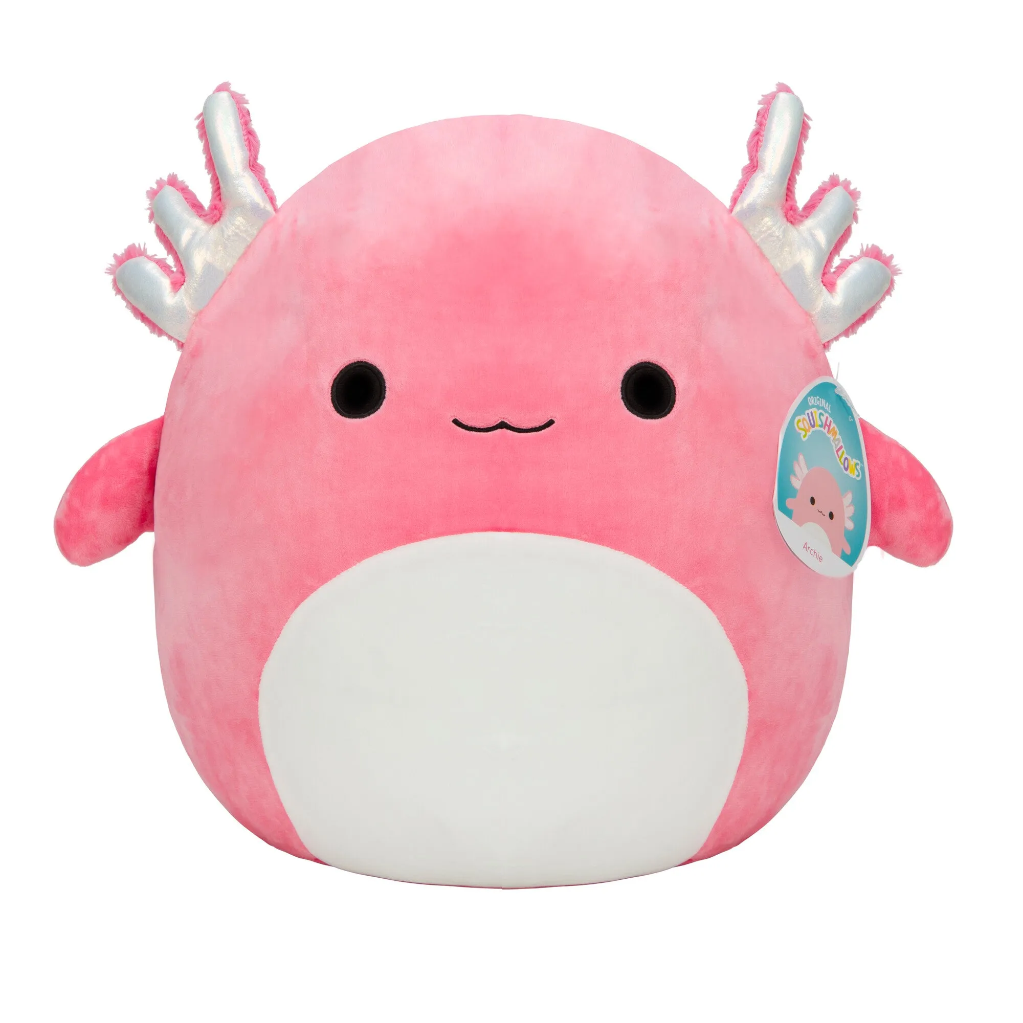 Squishmallows 12 Inch Plush S17 Archie Pink Axolotl