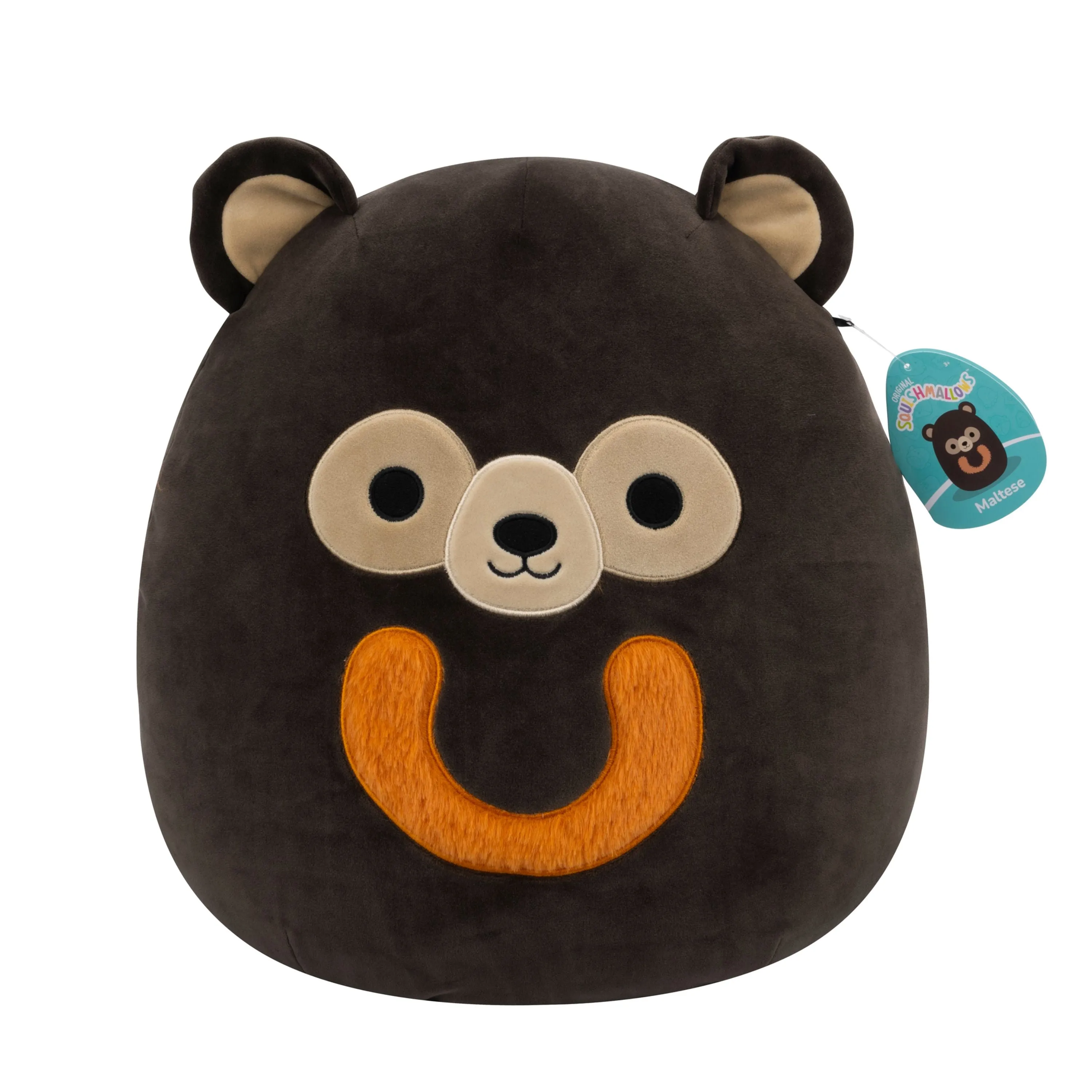 Squishmallows 14 Inch Series 20 Maltese  Brown Sun Bear