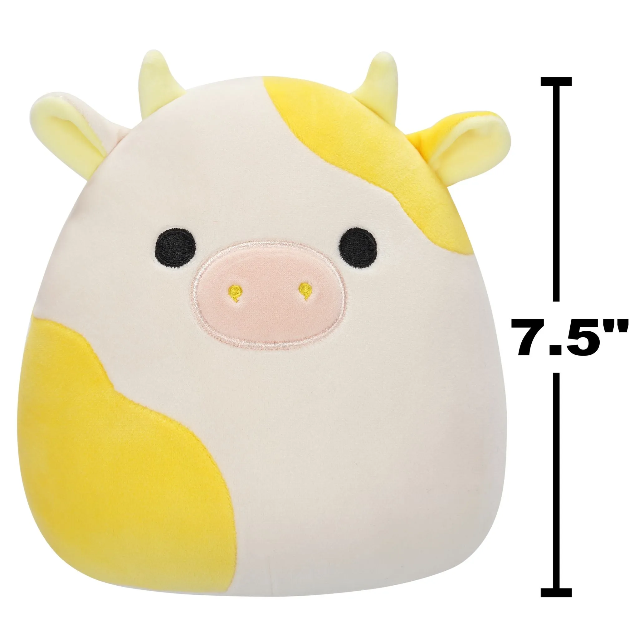 Squishmallows 7.5 Inch Plush  Bodie The Yellow Cow