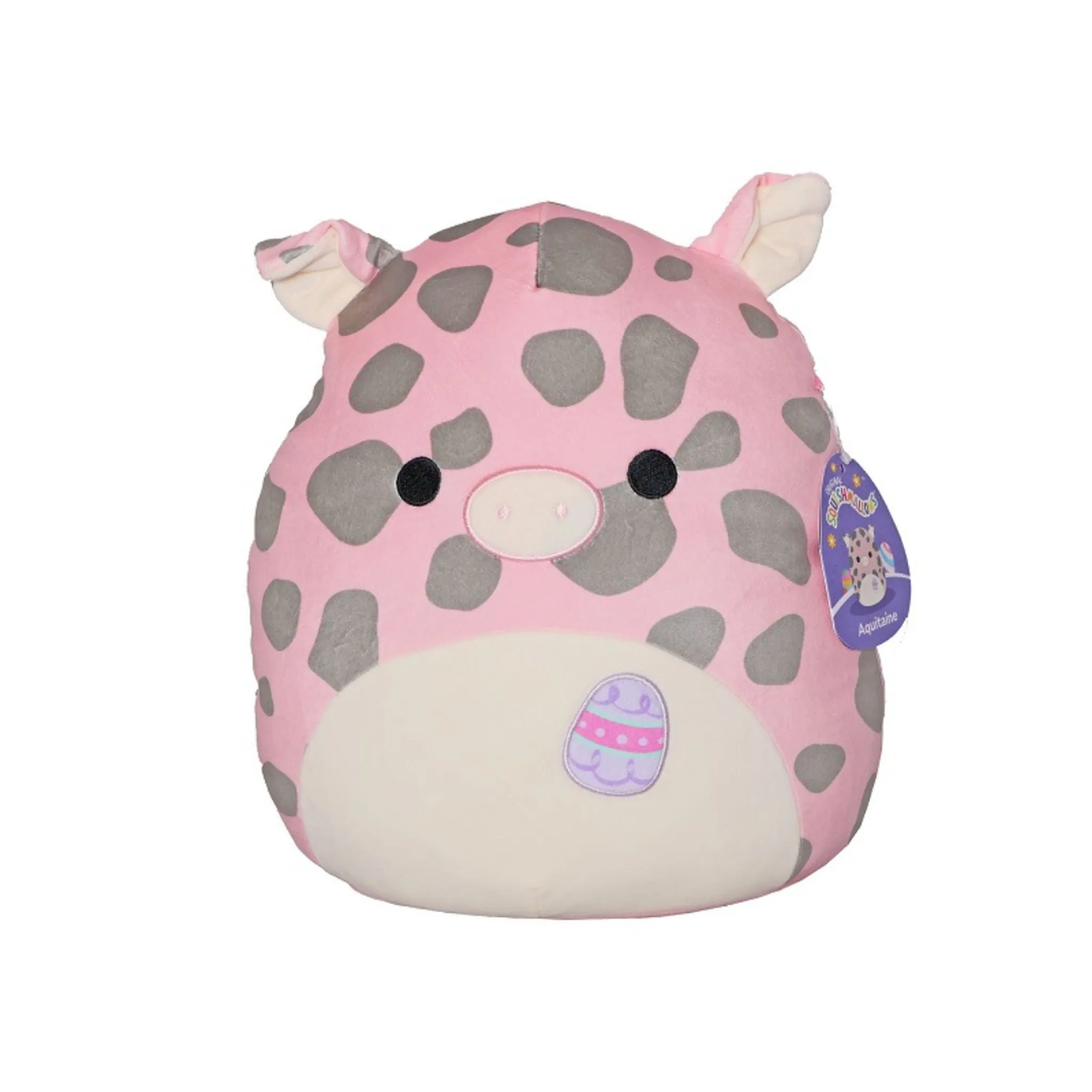 Squishmallows Easter Season 12 Inch Plush  Aquitaine Pink Pig