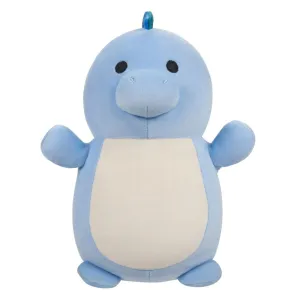 Squishmallows Hugmees 10 Inch Plush  Grayson Blue Dinosaur