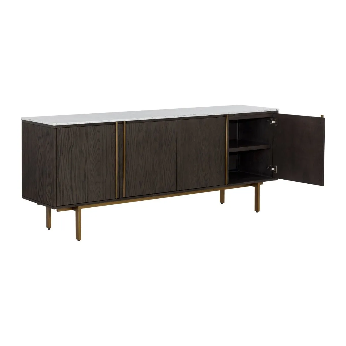 Sunpan Briar Sideboard - Dark Brown