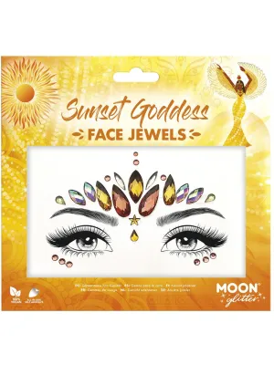 Sunset Goddess Face Jewels