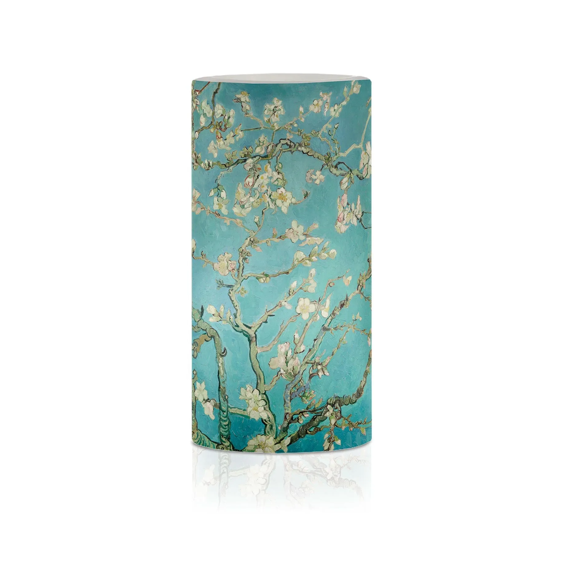 van Gogh Almond Blossom 6" LED Real Wax Candle with Remote