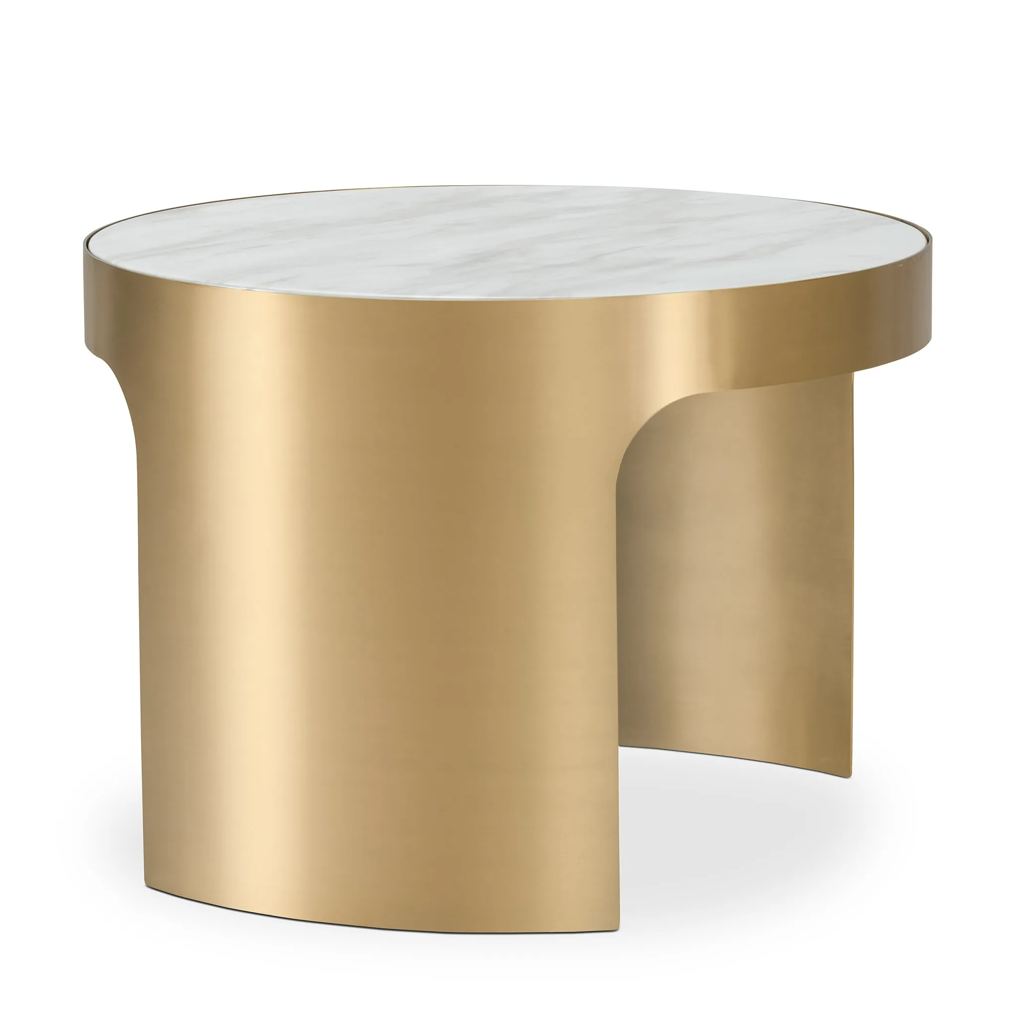 WARREN BRASS TALL COFFEE TABLE
