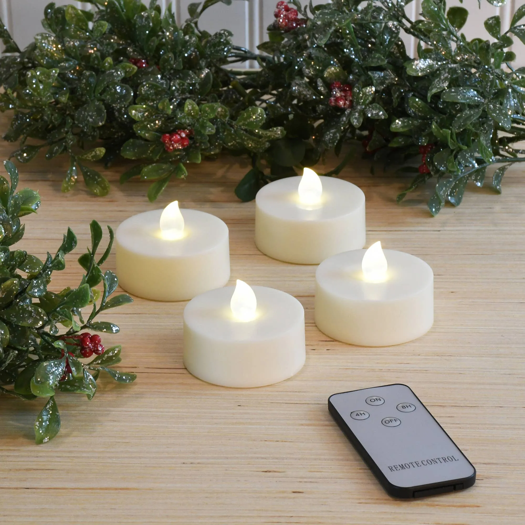 White Extra Large LED Tea Lights