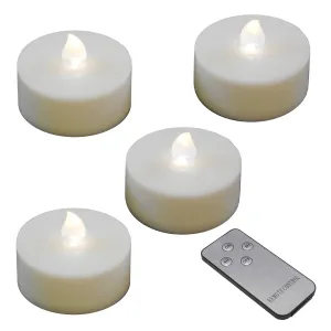 White Extra Large LED Tea Lights