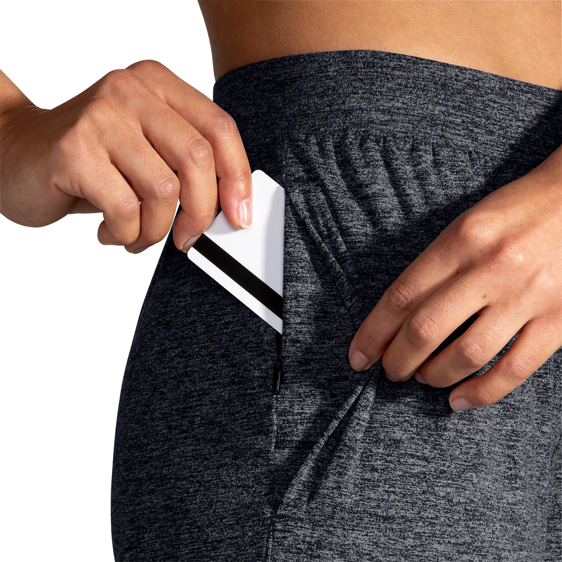 Women’s Luxe Jogger (090 - Heather Black) Lo